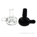 18 mm macho de 14 mm tubería de vidrio enganchado de vidrio vaso de agua tubería de agua de vidrio fumadoras de vidrio tuberías de agua accesorios shisha